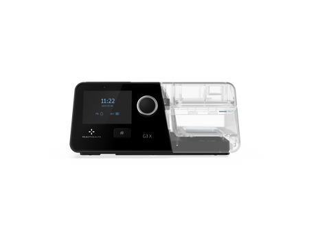 React Health G3 X APAP machine with heated humidifier