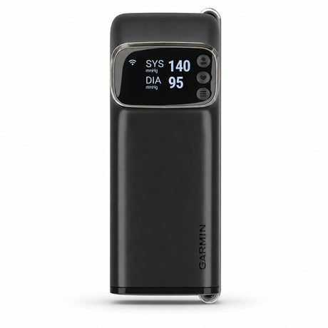 Garmin Index BPM smart blood pressure monitor with digital display