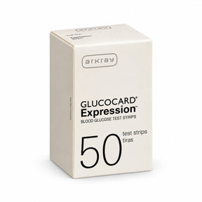 Glucocard Expression Blood Glucose Test Strips – 50 Count