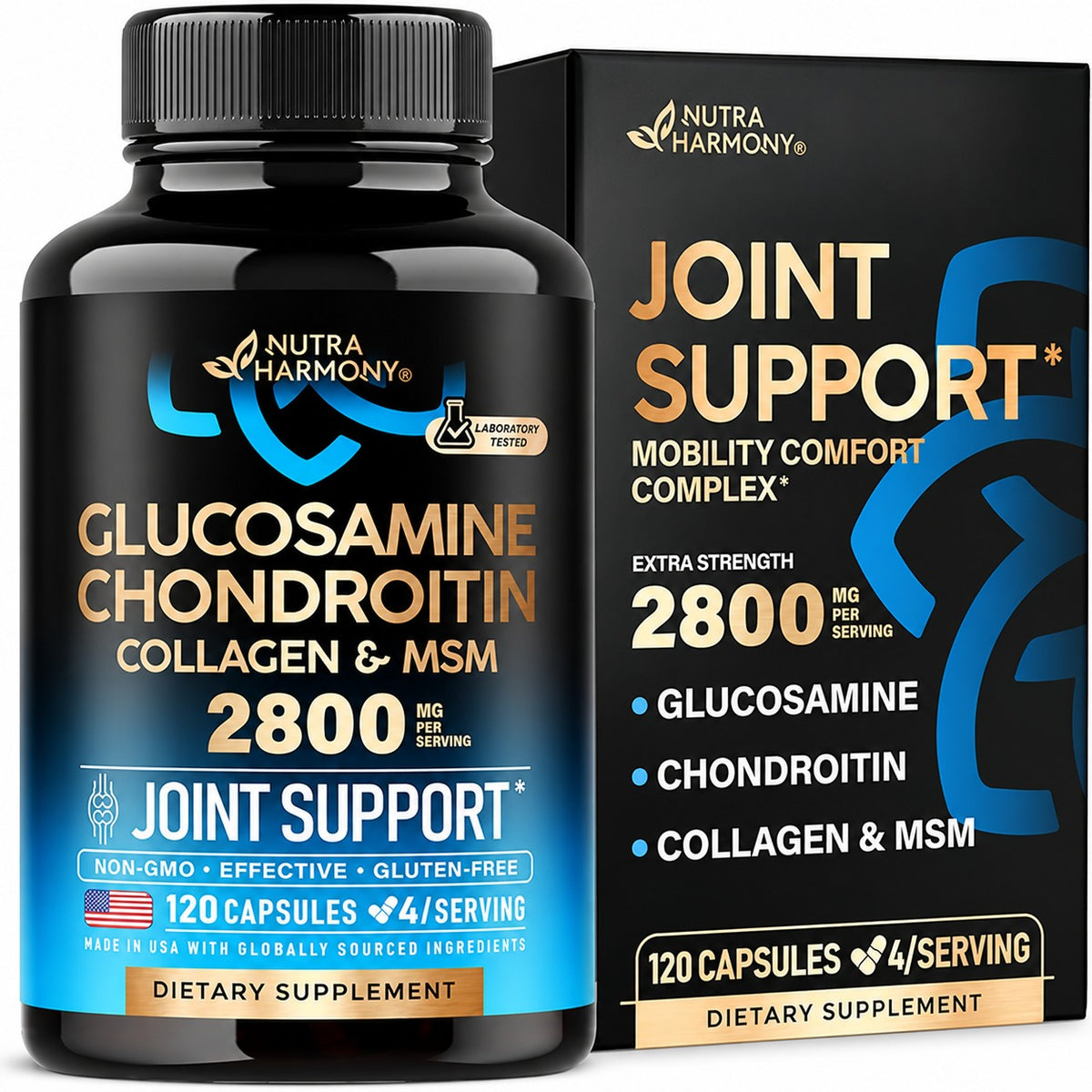 Glucosamine Chondroitin MSM Collagen – Joint Support Supplement