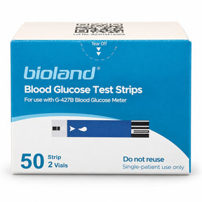 Bioland G-427B Blood Glucose Test Strips – 50 Count