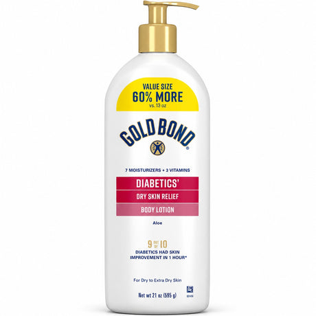 Gold Bond Diabetics’ Dry Skin Relief Lotion 21 oz