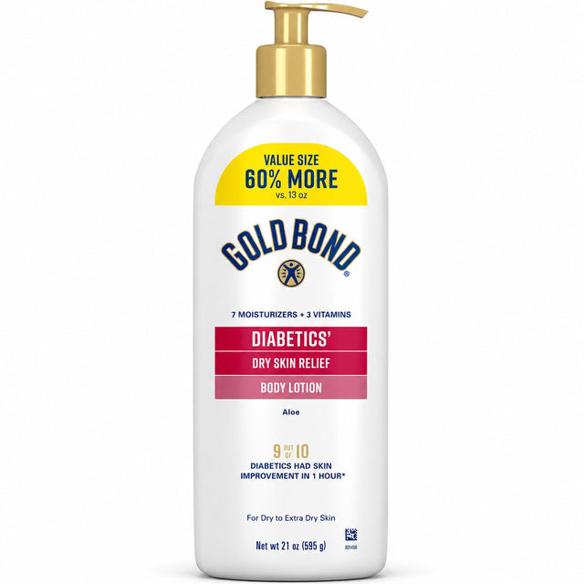 Gold Bond Diabetics’ Dry Skin Relief Lotion 21 oz
