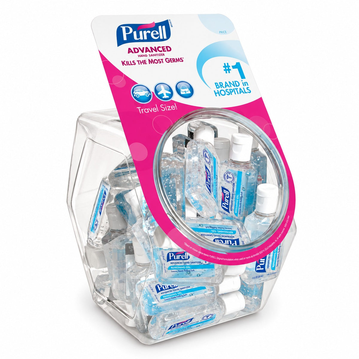 Purell® Advanced Hand Sanitizer Gel 1 oz. – 36 Count Display Bowl