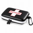 Hardshell Naloxone Response Case — Water-Resistant EVA with Double Pocket & Carabiner (7×4.5×2″)