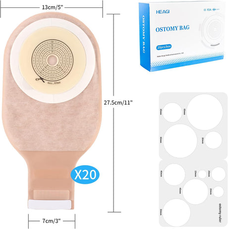 Heagi Ostomy Bag (20 Pcs)