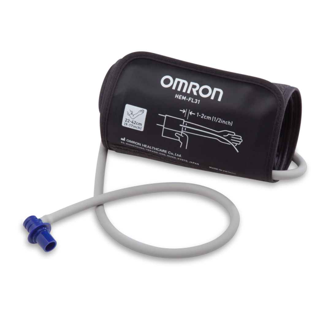 Omron Easy-Wrap ComFit Cuff HEM-FL31-B – 9″–17″ Upper Arm Range
