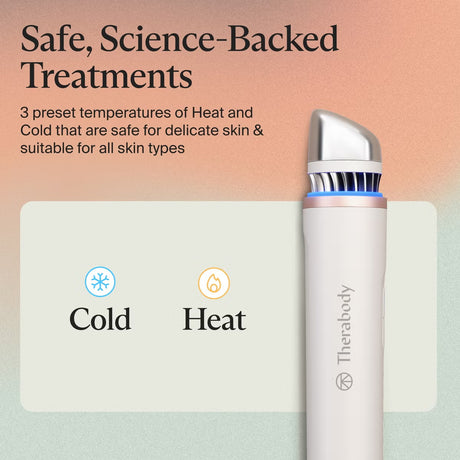 Therabody TheraFace Depuffing Wand – Hot & Cold Facial Therapy