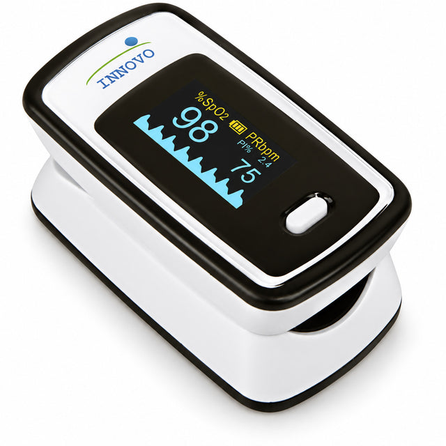 Innovo iP900AP Deluxe Fingertip Pulse Oximeter Blood Oxygen Monitor