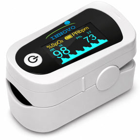 Innovo iP900BP-B Fingertip Pulse Oximeter Blood Oxygen Monitor Bluetooth