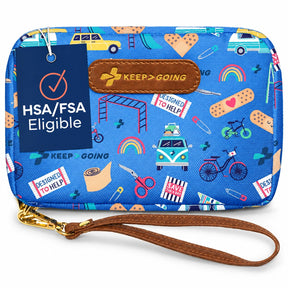 KeepGoing Travel First Aid Kit for Kids – 130pc Mini Kit