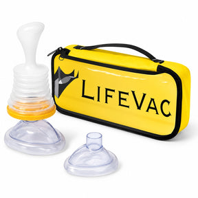 LifeVac Yellow Travel Kit – Portable Airway Suction Device