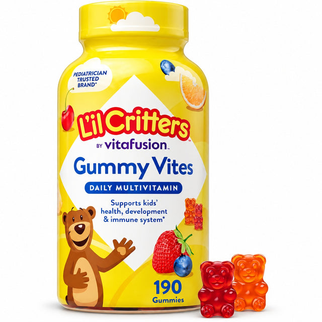 L'il Critters Gummy Vites Kids Multivitamins – 190 Count