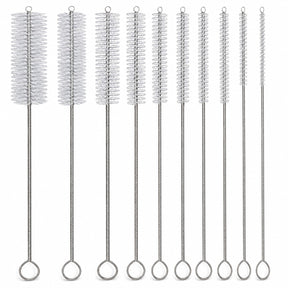 Desin Long Nylon Tube Cleaning Brush Set, 10 Pieces