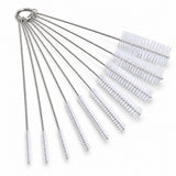 Desin Long Nylon Tube Cleaning Brush Set, 10 Pieces