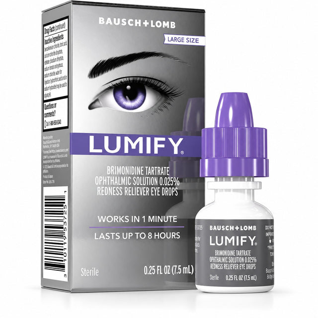 LUMIFY Redness Reliever Eye Drops 0.25 fl oz (7.5 mL)