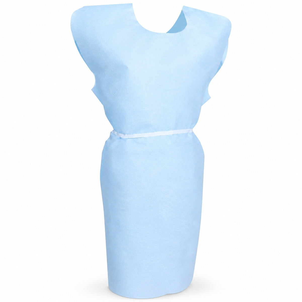 McKesson Disposable Patient Exam Gown – Tissue/Poly, One Size, Case of 50
