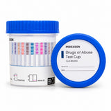 McKesson Drugs of Abuse Test Kit AMP, BAR, BUP, BZO, COC, mAMP/MET, MDMA, MOP300, MTD, OXY, PCP, THC (OX, pH, SG) 25 Tests