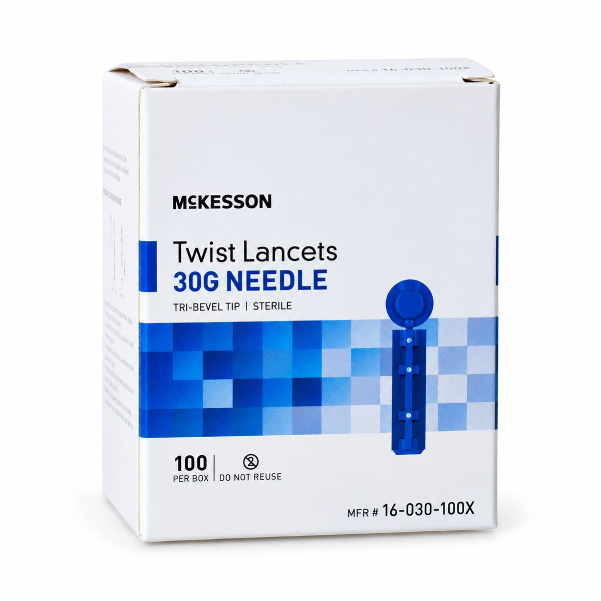 McKesson Lancets, 30 Gauge, Non-Safety Twist-Off Cap