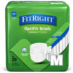 Medline FitRight Ultra Disposable Incontinence Briefs