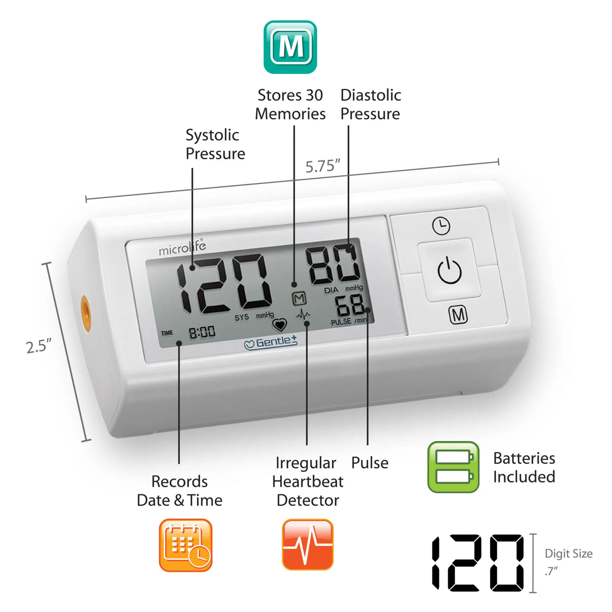 Microlife Automatic Blood Pressure Monitor