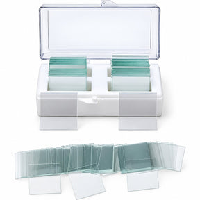Microscope Cover Slips, #1 Thick, 22 x 22 mm, Pack of 200