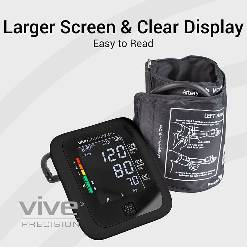 Vive Precision Single Button Blood Pressure Monitor [Bluetooth]