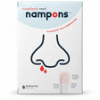Nampons Nosebleed Stoppers for Adults – 6 or 12-Pack, Hypoallergenic