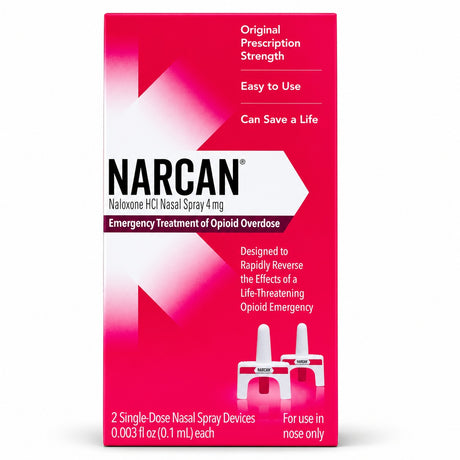 NARCAN Nasal Spray (2-pack) – Short-Dated, Expires September 2026 Clearance