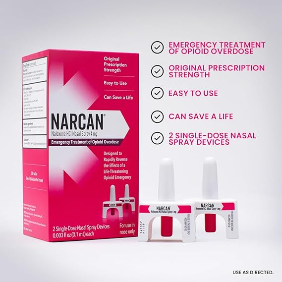 NARCAN Nasal Spray (2-pack)