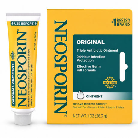 Neosporin Original First Aid Antibiotic Ointment, 1oz