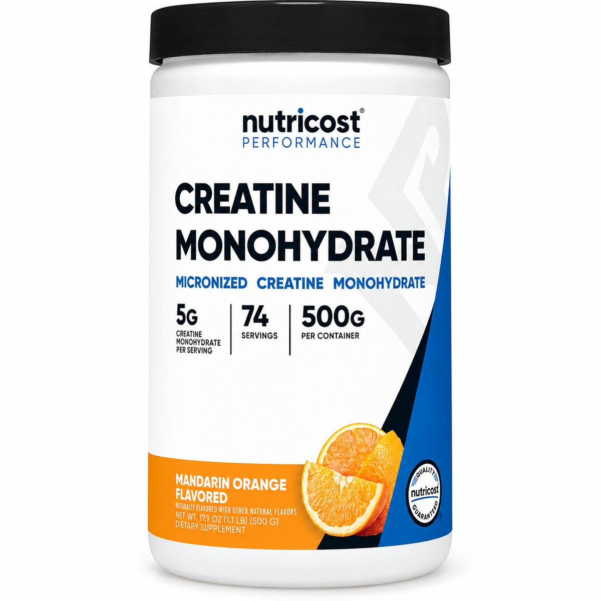 Nutricost Creatine Monohydrate – Micronized Powder, Flavored (500g)