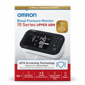 Omron 10 Series Blood Pressure Monitor AFib Screening BP7465 Bluetooth
