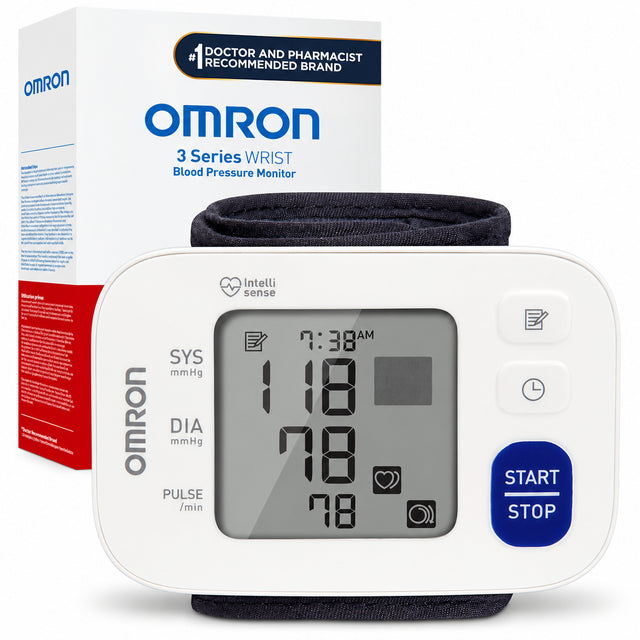 Omron 3 Series Wrist Blood Pressure Monitor BP6100