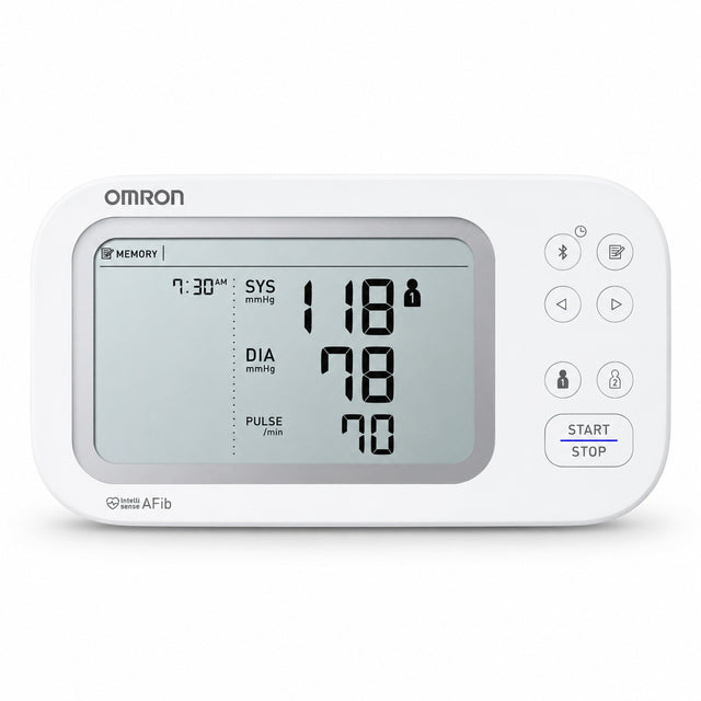 Omron Gold Upper Arm Blood Pressure Monitor BP5360 AFib Screen Bluetooth
