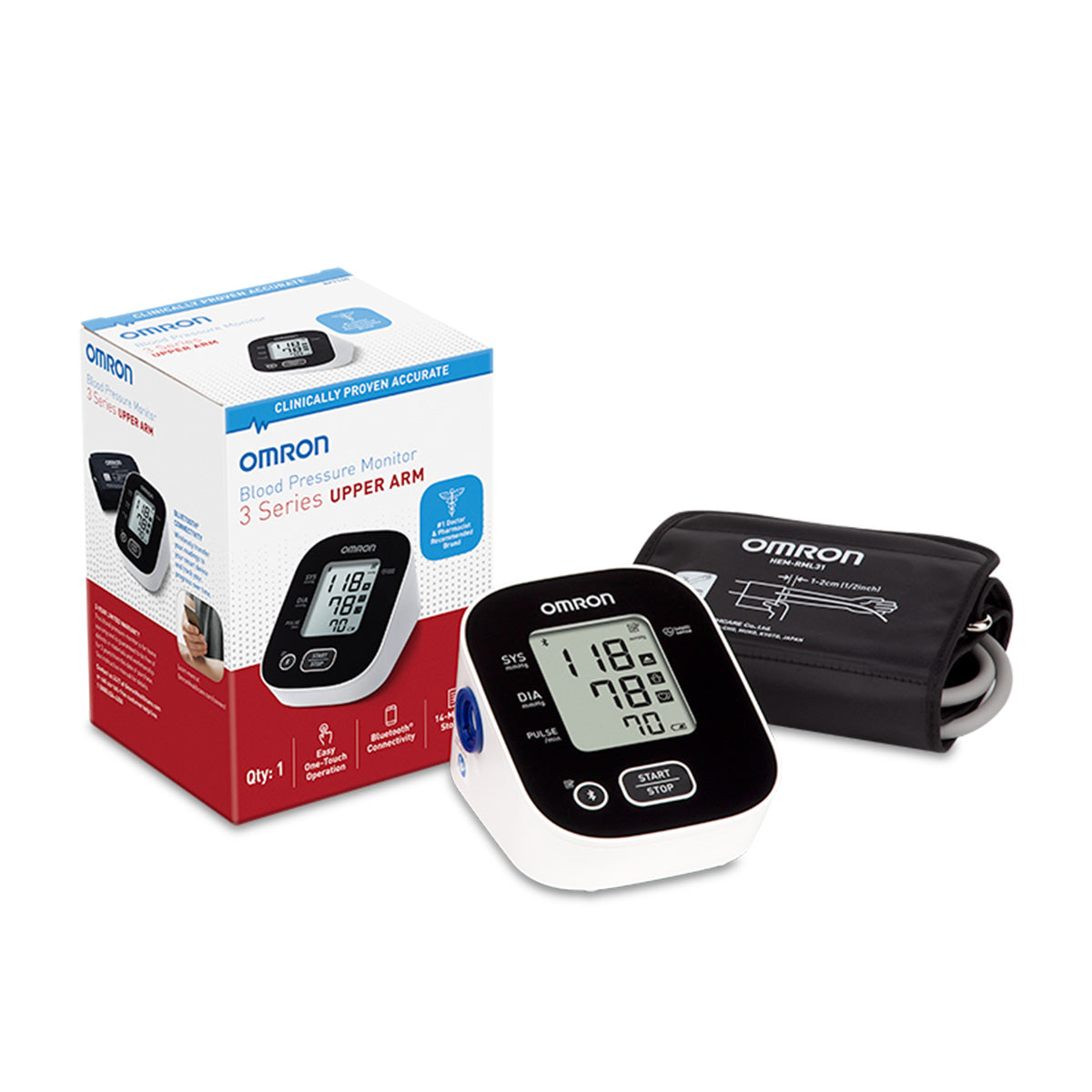 Omron 3 Series Blood Pressure Monitor