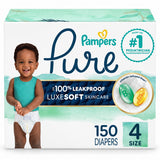 Pampers Pure Protection Diapers – Size 4