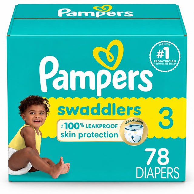 Pampers Swaddlers Diapers – Size 3