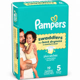 Pampers Swaddlers Diapers – Size 5