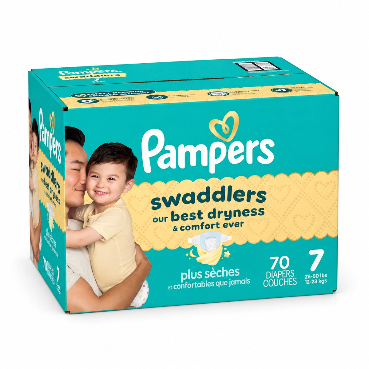 Pampers Swaddlers Diapers – Size 7