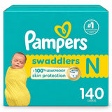 Pampers Swaddlers Newborn Diapers – Size 0 (Newborn)