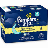 Pampers ZZZ Overnights Size 3 Diapers (16–28 lbs)