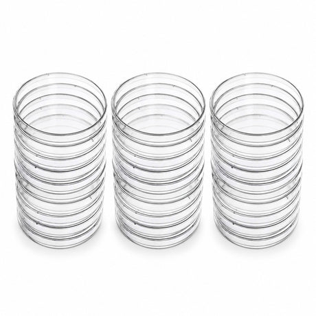 Petri Dishes with Lids, 90 mm x 15 mm