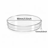 Petri Dishes with Lids, 90 mm x 15 mm