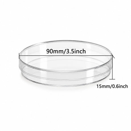 Petri Dishes with Lids, 90 mm x 15 mm