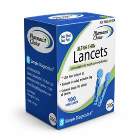 PharmacistChoice Twist Lancets 31G – 100 Count
