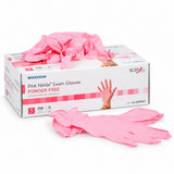 McKesson Pink Nitrile Exam Gloves - Small (view 1)