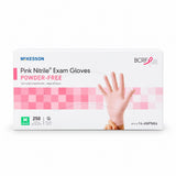 McKesson Pink Nitrile Exam Gloves - Medium (view 4)