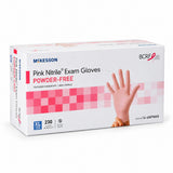 McKesson Pink Nitrile Exam Gloves - X-Large (view 9)