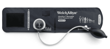 Welch Allyn DS45-MC DuraShock™ Economy Sphygmomanometer (4-Cuff Kit)